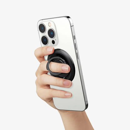 Spigen O-Mag OM100 Carbon Ringhållare, Universal, Svart AMP05505