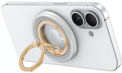 Tech-Protect MMR700 Lamano Ringstöd, Universal, Guld Silver