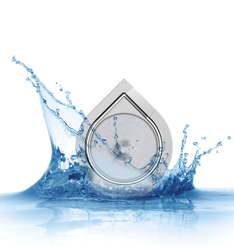 Techsuit Water Drop Ringstöd, Universal, Svart