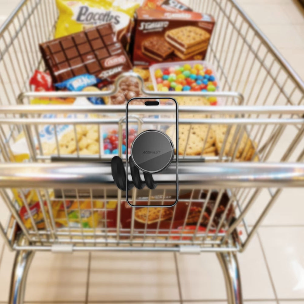 Magnetiskt Stöd Acefast E36, Universal, Svart