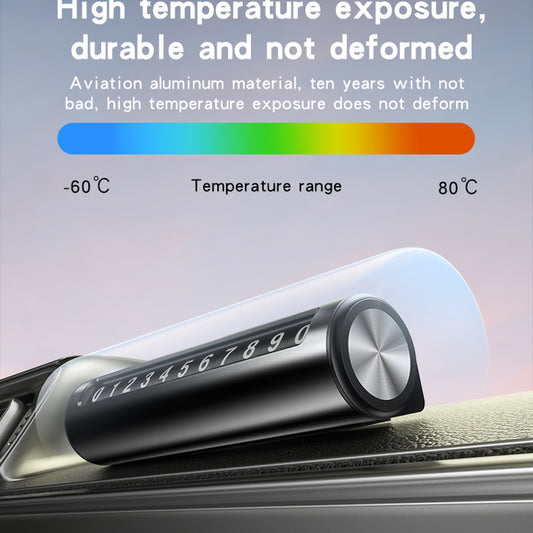 Bilnummerhållare Yesido C202, Svart