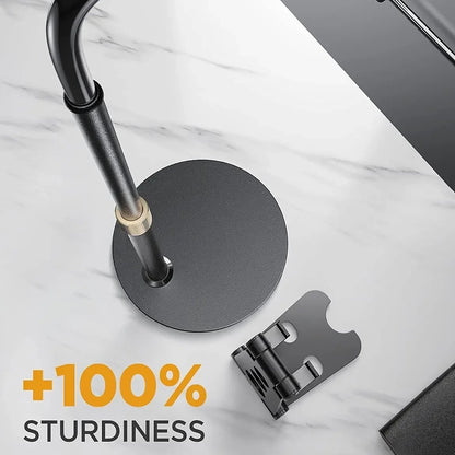 Lisen Skrivbordsstöd för Telefon / Surfplatta, 4.7inch - 12.9inch, Svart YL0420050002