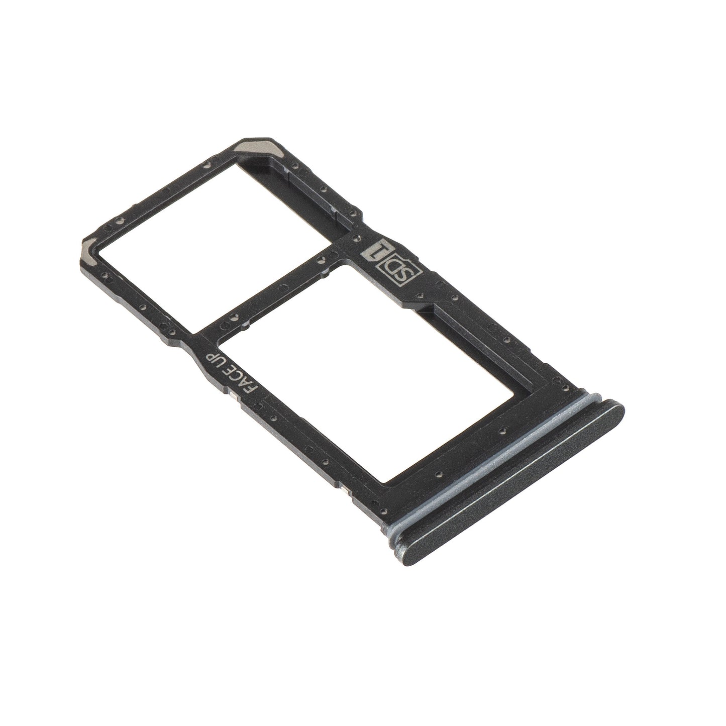 SIM-kortshållare Motorola Moto G75, Grå (Charcoal Gray), Servicepaket S948E41199