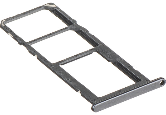 SIM-kortshållare Samsung Galaxy A04e A042, Dual SIM, Svart