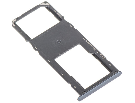 SIM-kortshållare Samsung Galaxy A22 5G A226, Enkel SIM, Svart