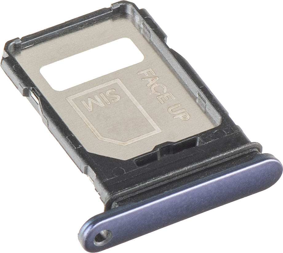SIM-kortshållare för Motorola Edge 70 Fusion, Marinblå (Pantone Silhouette), Servicepaket SMO8E98113