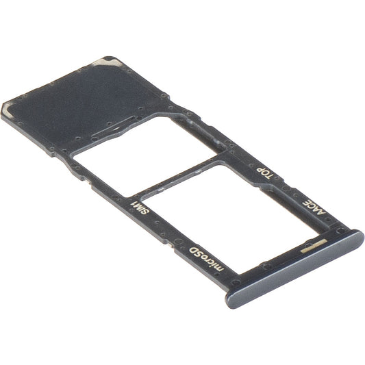 SIM-kortshållare Samsung Galaxy A13 A135, Enkel SIM, Svart