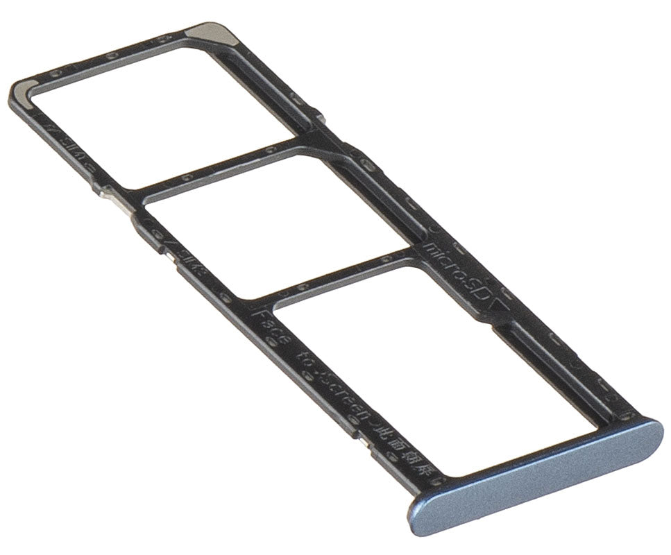 SIM-kortstöd för Realme C63, Blå (Leather Blue), Servicepaket 612121000227