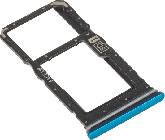 SIM-kortshållare Motorola Moto G75, Blå (Aqua Blue), Service Pack S948E44227