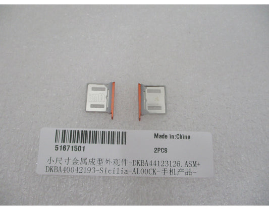 SIM-kortshållare Huawei Pura 90s Pro Max, orange (Orange Ocean), Service Pack 51671501