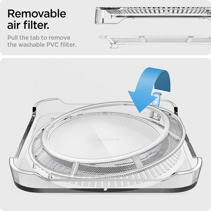 Spigen LD202-stativ för Apple Mac Studio, transparent AMP04796