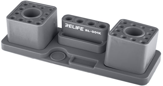 Skruvmejselställ Relife RL-001K, Grå