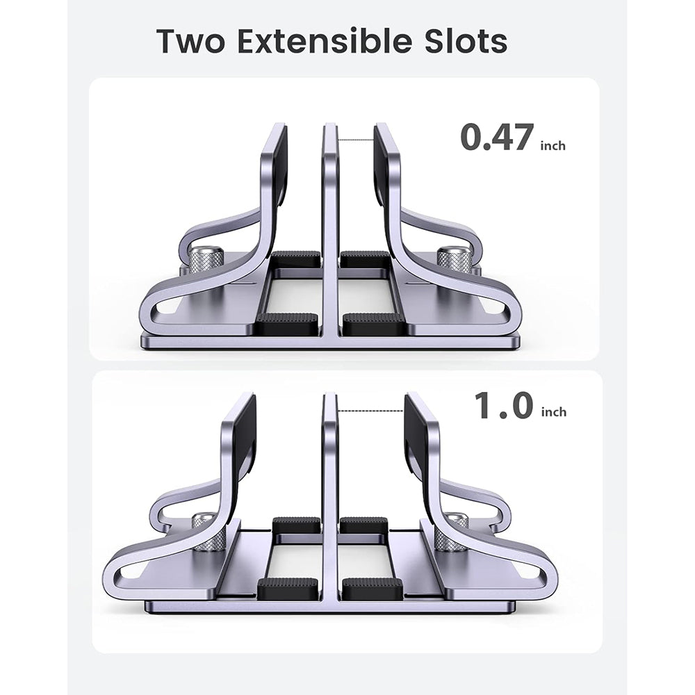 UGREEN LP258-stöd för Laptop max 17.3 tum, Silver