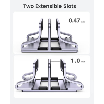 UGREEN LP258-stöd för Laptop max 17.3 tum, Silver