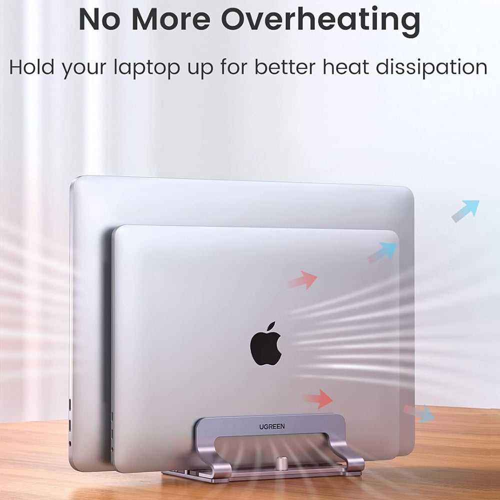 UGREEN LP258-stöd för Laptop max 17.3 tum, Silver