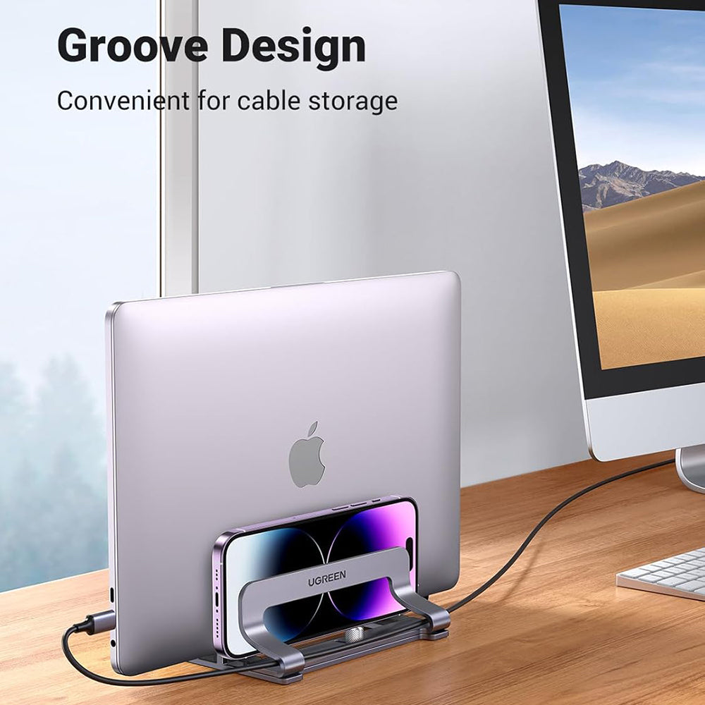 UGREEN LP258-stöd för Laptop max 17.3 tum, Silver