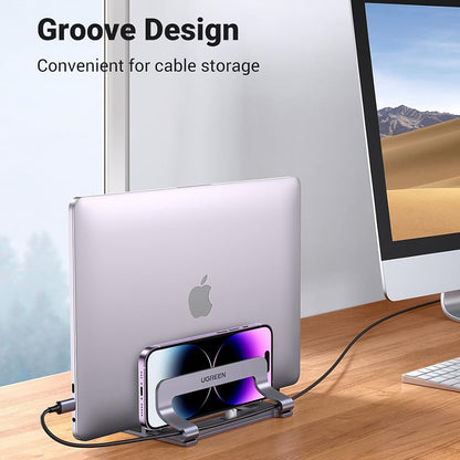 UGREEN LP258-stöd för Laptop max 17.3 tum, Silver