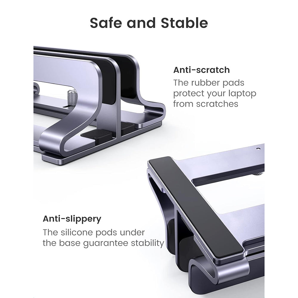 UGREEN LP258-stöd för Laptop max 17.3 tum, Silver