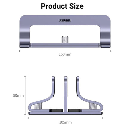 UGREEN LP258-stöd för Laptop max 17.3 tum, Silver