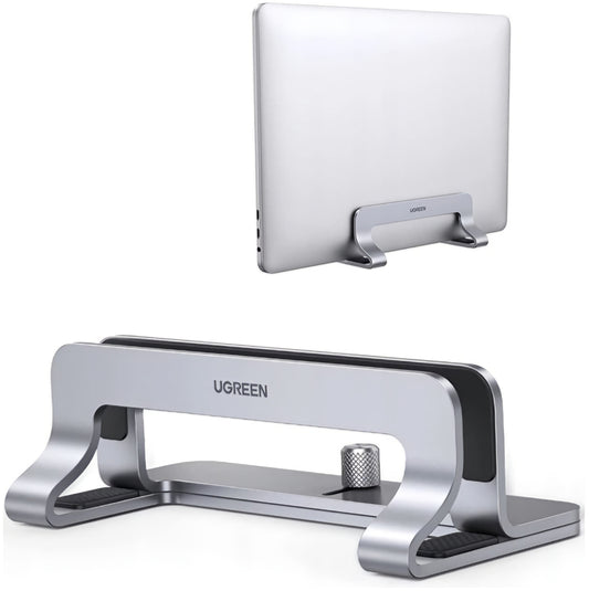 UGREEN LP258 Vertikalt Stativ (29277) för Laptop med tjocklek 12mm - 26mm, Silver