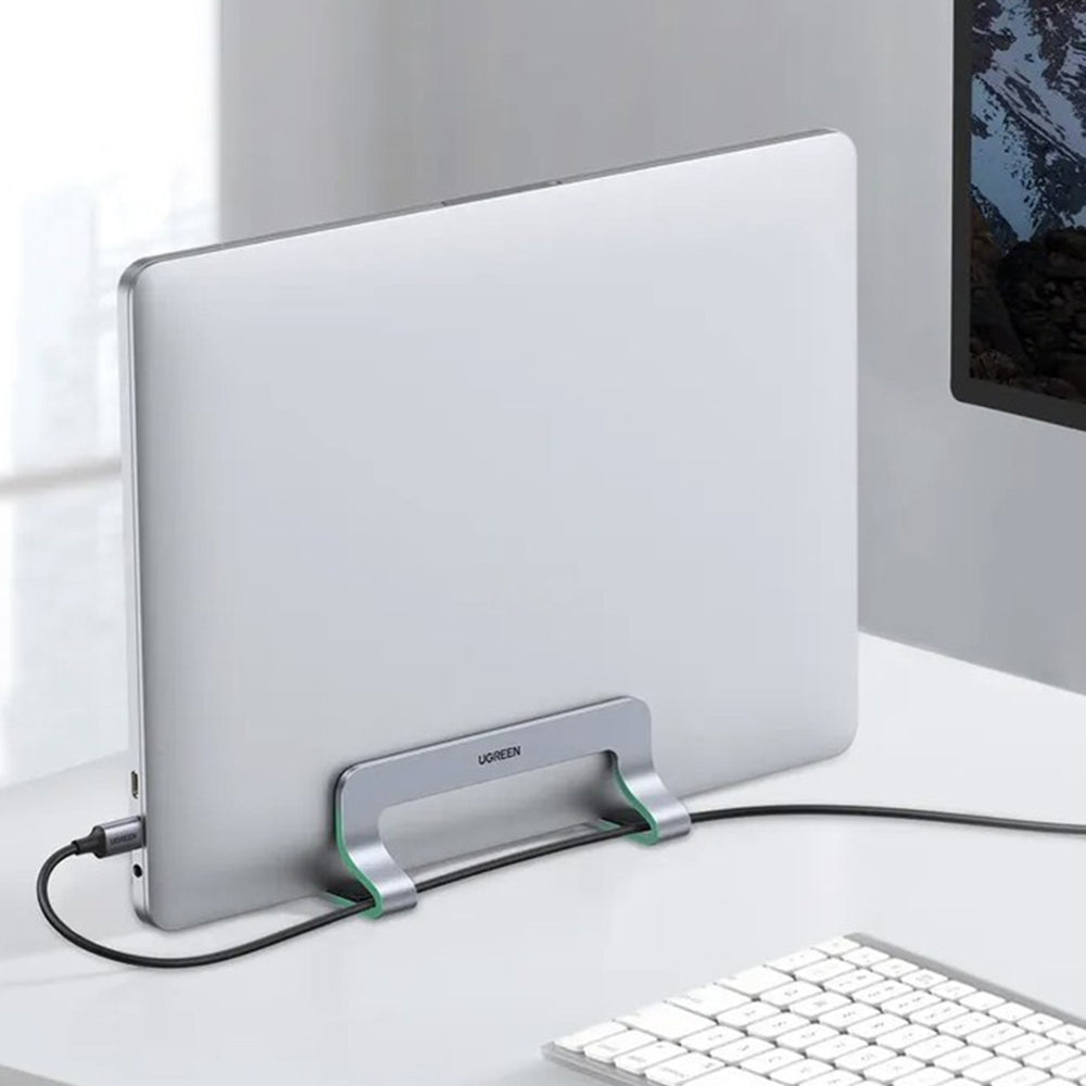 Vertikalt stöd UGREEN LP258 (25706) för laptop med tjocklek 12mm - 26mm, Svart