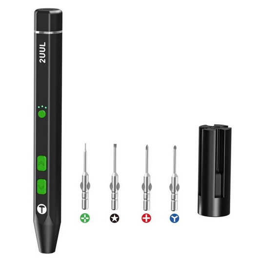 Elektrisk Skruvmejsel 2UUL Twist Plus, Svart