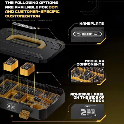 Jakemy JM-8199 Screwdriver, 257in1