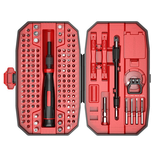 Jiafa MT-T152 skruvmejsel, 152in1, Röd