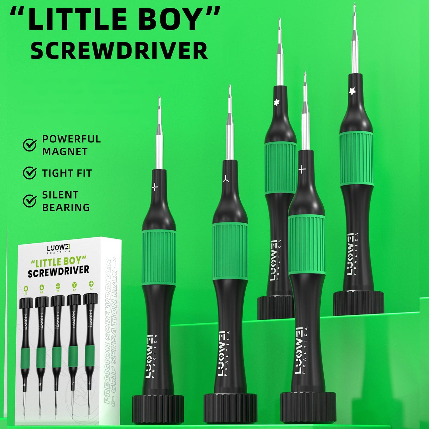 Luowei Little Boy-skruvmejsel, 5in1