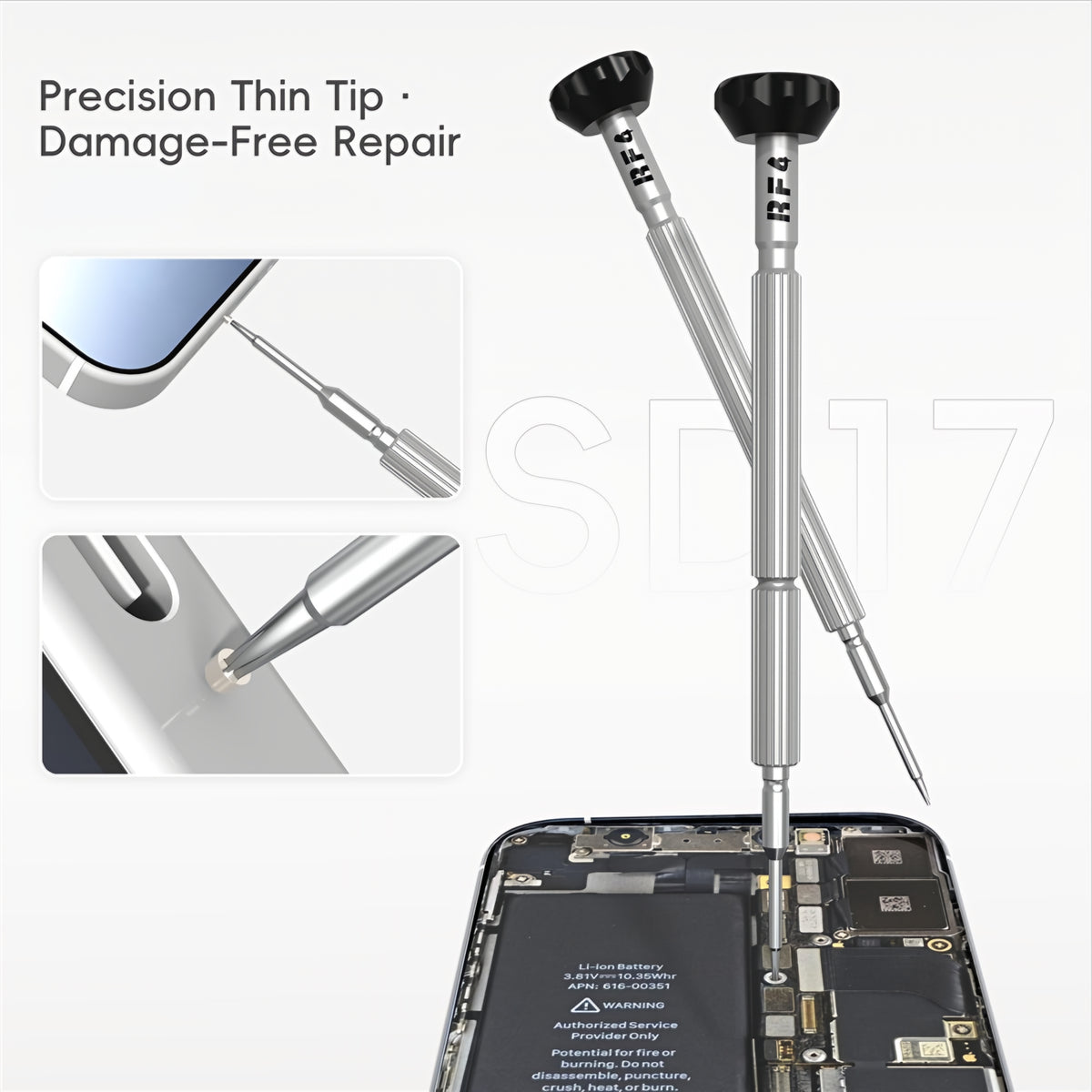 RF4 RF-SD17 Mini Screwdriver, 6in1