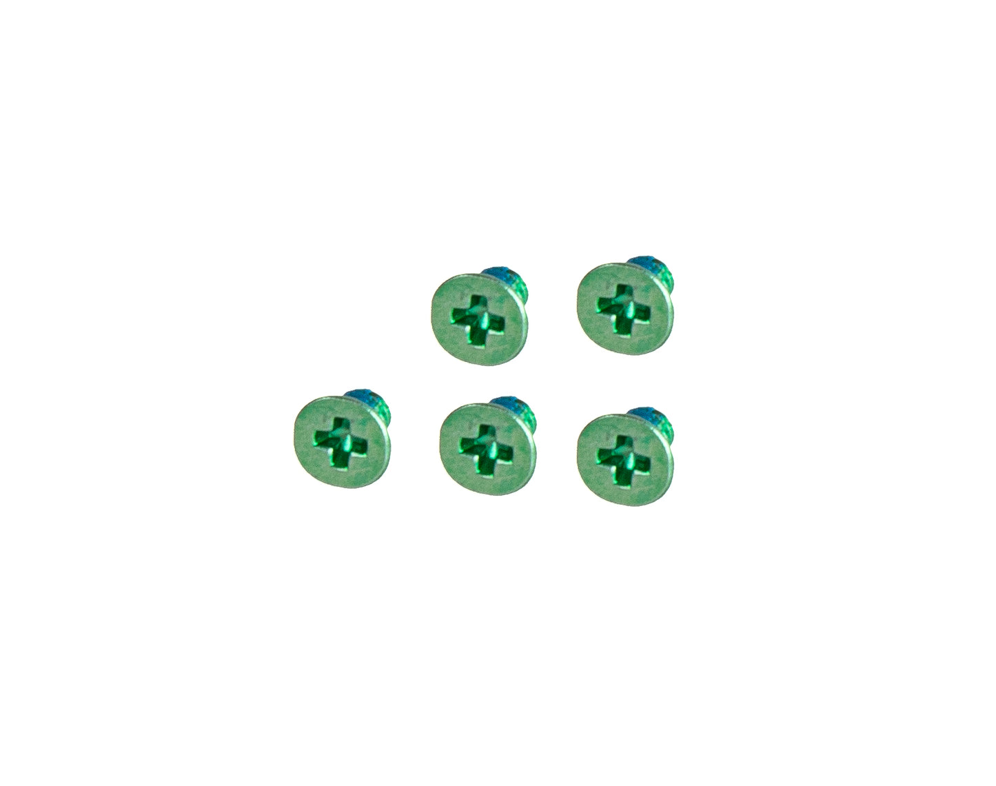 Skruvar Huawei MatePad 11.5 (2025), M1.4mm x 1.8mm, Set om 5 stycken, Grön Service Pack 97060XGN