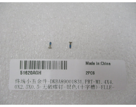 Skruvar Huawei Pura 90s Pro, M1.4 mm x 4.5 mm, servicepaket 51620AGH
