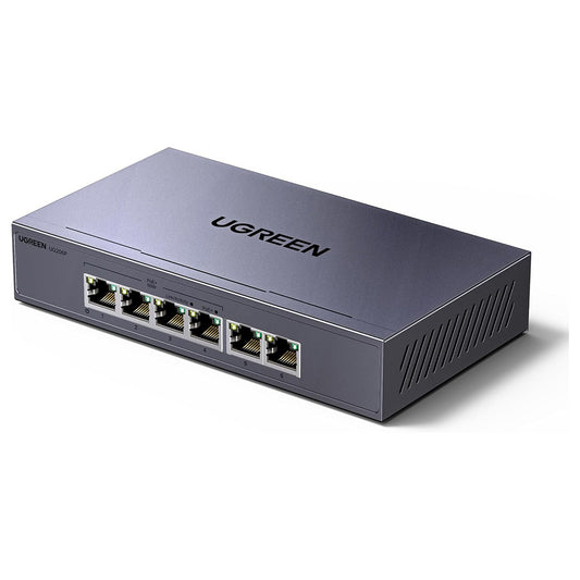 Nätverksswitch UGREEN CM741 (35371EU), Grå
