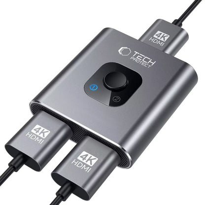 Switch Video HDMI Tech-Protect HB07, Grå