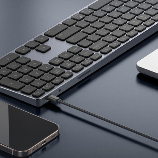 Bluetooth-tangentbord DUX DUCIS LK, Vit