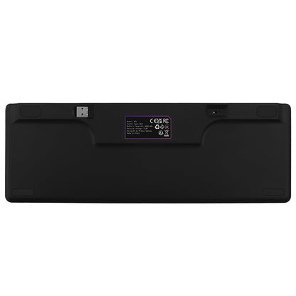 Trådlöst Gamingtangentbord Proove AFK, RGB, BT / Wi-Fi / Kabelanslutet, 1.5m, Svart WKAFKEN22001