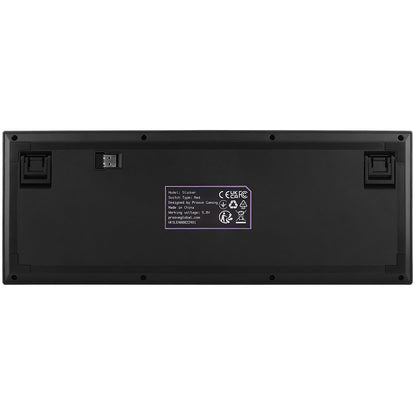 Trådlöst gamingtangentbord Proove Slicker, RGB, BT / Wi-Fi / Kabelanslutet, 1.8m, Svart WKSLEN00022401