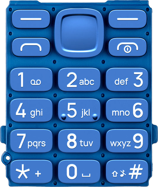 Latinsk tangentbord HMD 130 Music, Blå, Service Pack SP20Z14Z1472Y