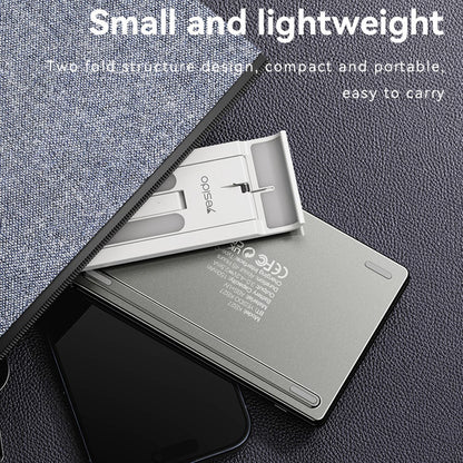 Hopfällbart Bluetooth-tangentbord Yesido KB27, Svart