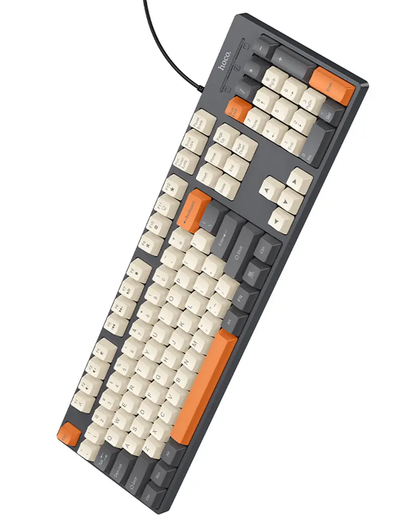 Wired USB-tangentbord HOCO GM61 Tri-Color, 1,45 m, Grå
