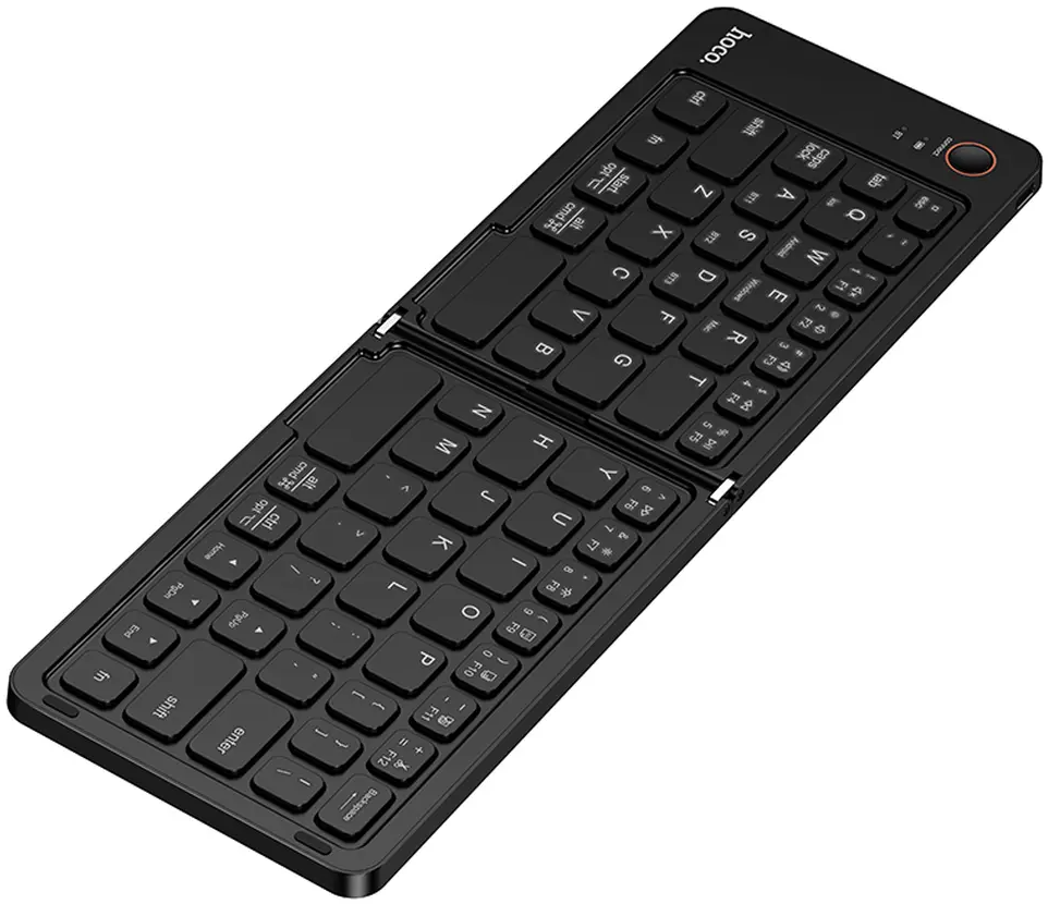 Hopfälligt Bluetooth-tangentbord HOCO GM71, svart
