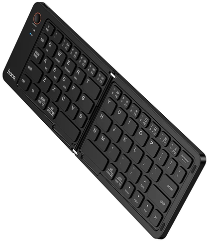 Hopfälligt Bluetooth-tangentbord HOCO GM71, svart