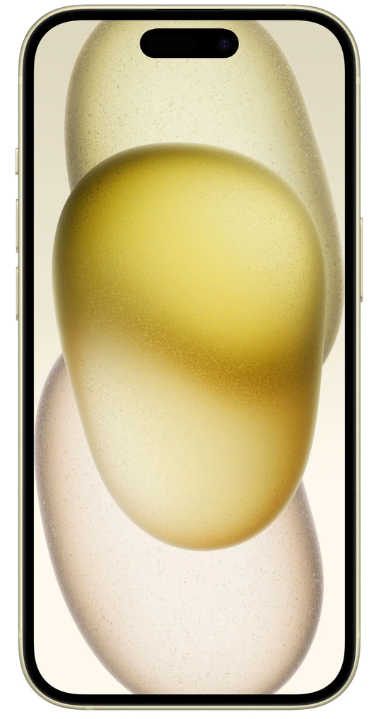 Mobiltelefon Apple iPhone 15, 128GB, Gul MTP23ZD/A
