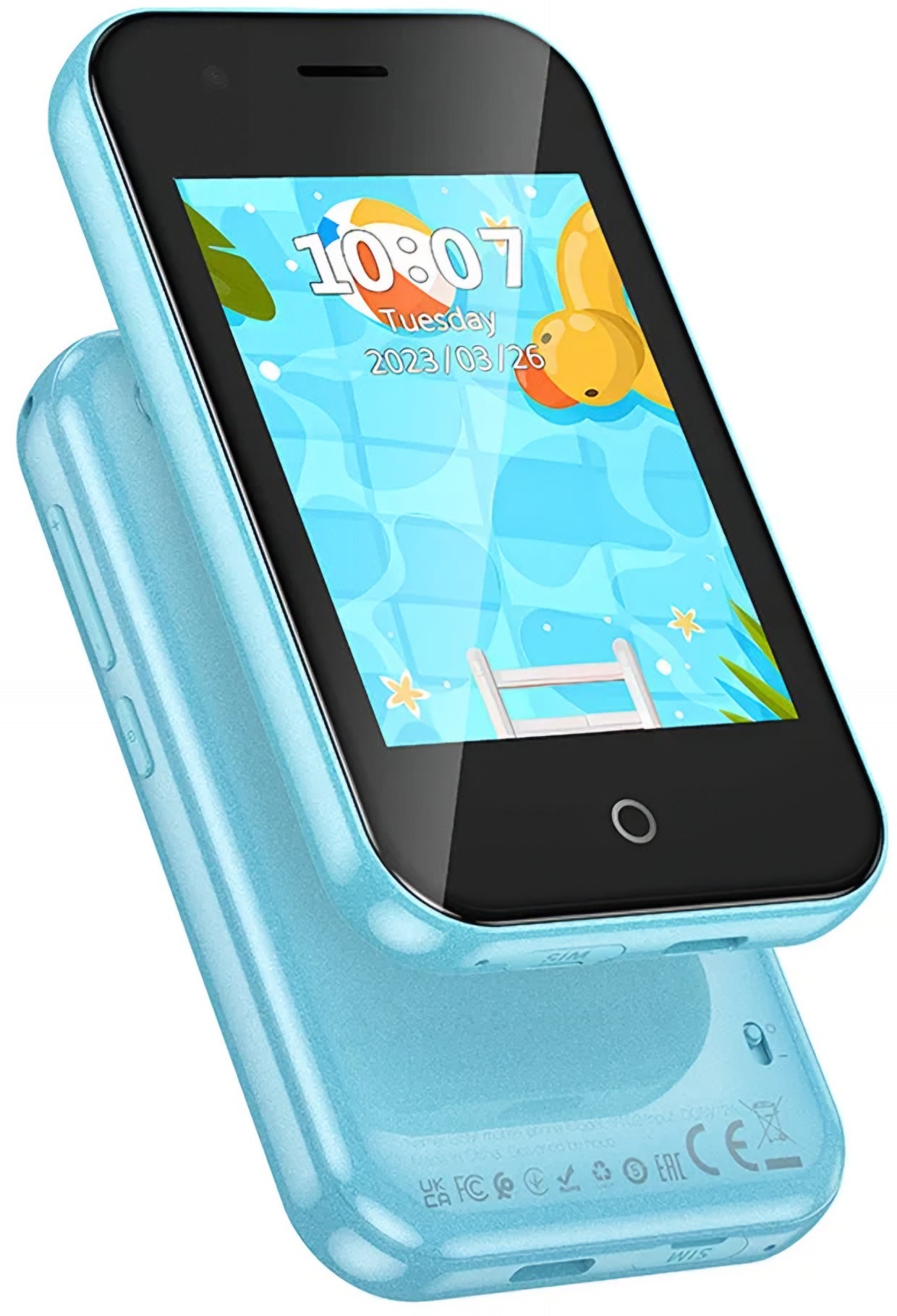Mobiltelefon HOCO Y102 Kids, 2G, Display 2.8 tum, Blå