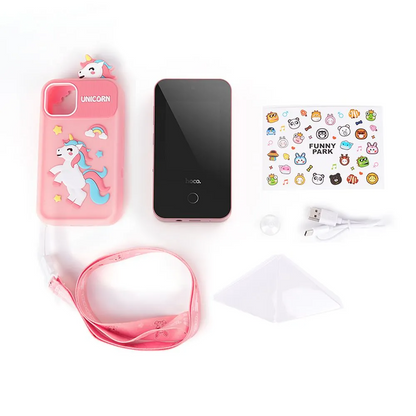 Mobiltelefon HOCO Y103 Kids, Display 2.8 tum, Rosa