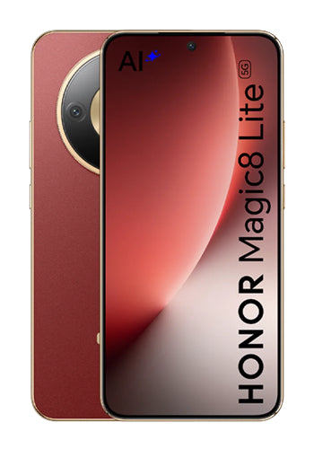 Mobiltelefon Honor Magic8 Lite 5G Dual SIM, 256GB, 8GB, Rödbrun