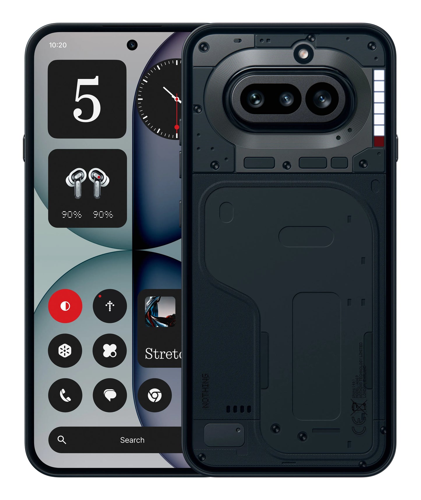 Mobiltelefon Nothing Phone (4a), 128GB, 8GB, Svart A10400278