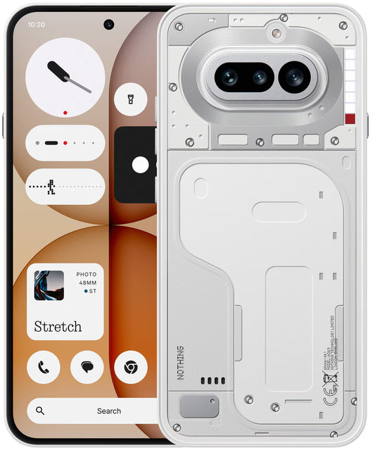 Mobiltelefon Nothing Phone (4a), 256GB, 12GB, Vit A10400279