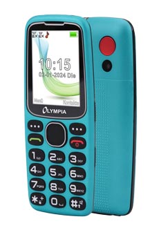 Mobiltelefon Olympia Star, 32MB, Turkos 2245