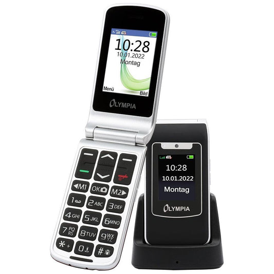 Mobiltelefon Olympia Style Duo, 48MB, Svart 2299